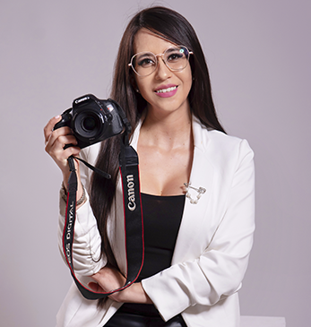 Sofía Jarrín Rosero, fotógrafa profesional de Ecuador